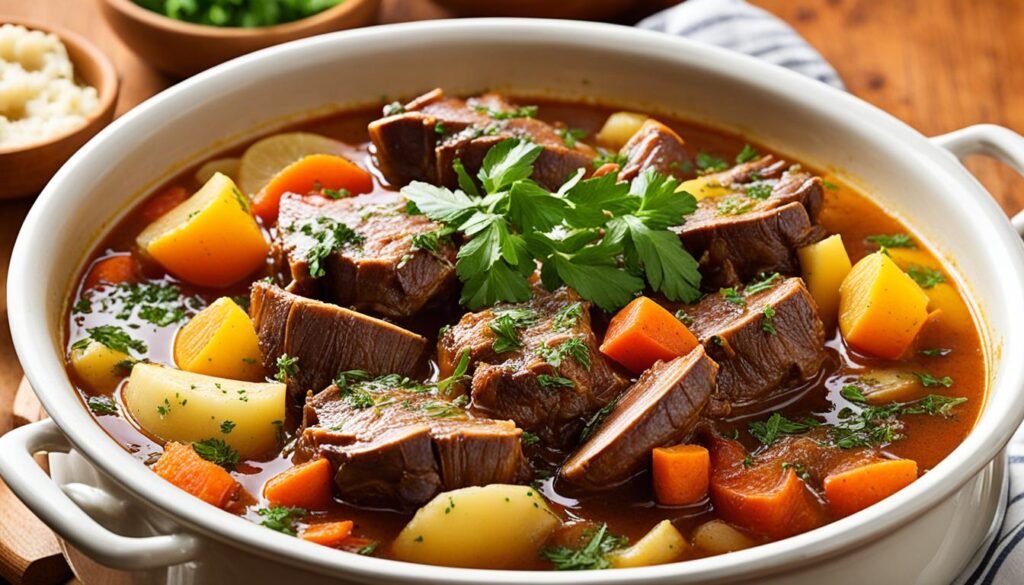 goat feet stew image